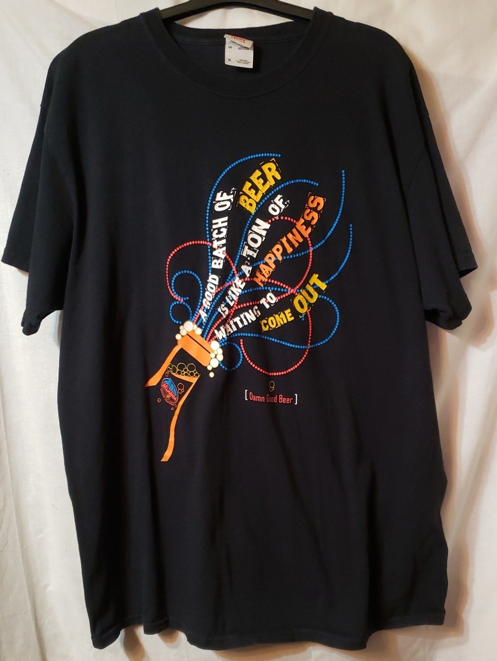 Minhas Micro Brewery - Fruit of the Loom Black Short-Sleeve Graphic Tee